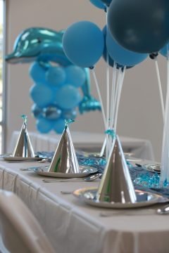 Ocean themed birthday party